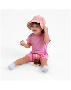 Песочник-футболка детский, рост 80-86 см, розовый Minaku