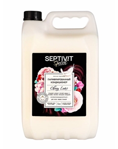 Кондиционер для белья Special Cherry Love, парфюмированный, для всех видов тканей, 5 л Septivit