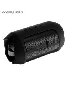 Портативная колонка LuazON, AUX, USB, FM, microSD, 3 Вт, 500 мАч, чёрная Luazon home