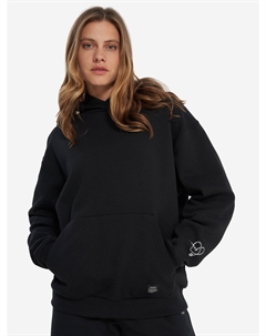 Худи женское оверсайз, Черный Термит