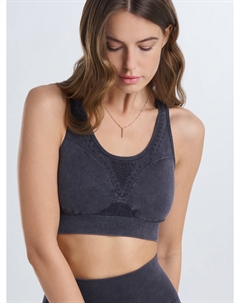 Топ бра спортивный, Серый Sensana