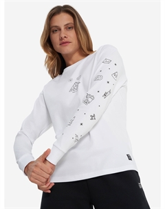 Лонгслив женский x Spooky Potato, Белый Термит