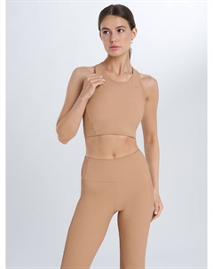 Топ бра спортивный, Бежевый Sensana