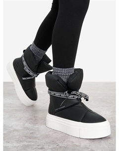 Дутики для девочек Pompy, Черный Термит