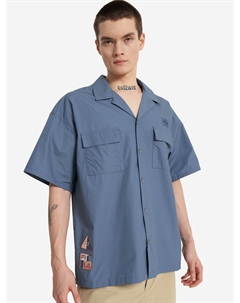 Рубашка с коротким рукавом мужская, Синий Fila