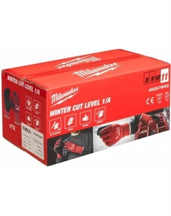 Латексные перчатки Winter Cut level 1/A 9/L 4932479001 (72 пары) Milwaukee