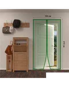 Москитная сетка на дверь 71-0226 (зеленый) Rexant