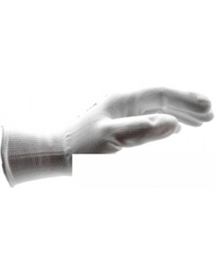 Текстильные перчатки White PU 0899401109 Wurth