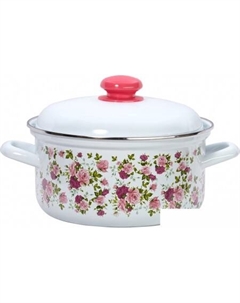 Кастрюля Китайская роза С-1510АП2/4 Лысьвенские эмали