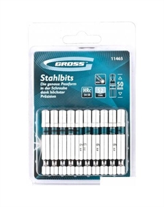 Набор бит 11465 (10 шт) Gross