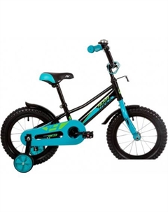 Детский велосипед Valiant 14 2022 143VALIANT.BK22 (черный) Novatrack