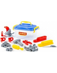 Набор инструментов игрушечных Механик 56610 (в контейнере) Полесье