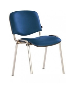 Офисный стул Iso CF-001 (кожзам, синий) Brabix