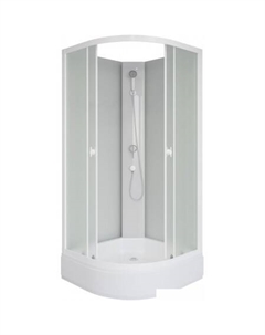 Душевая кабина Promo P100/26/MT/BK 100x100x195 Niagara