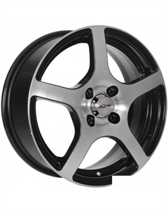 X-118 15x6" 4x100мм DIA 67.1мм ET 45мм BK/FP X'trike