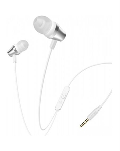 Наушники BM38 (серебристый/белый) Borofone