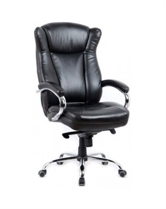 Офисное кресло Hildi PU Chrome (черный) King style