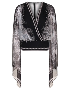 Блуза шелковая Elie saab