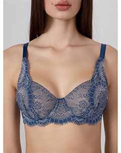 Бюстгальтер макси женский синий Mark formelle