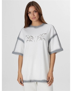 Футболка женская c надписью "reckless" Mark formelle