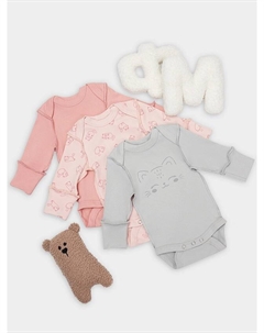 Боди детское в наборе, 3 шт Mark formelle