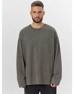 Лонгслив мужской серый с обработкой эйсид Mark formelle