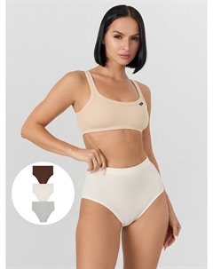 Трусы макси женские в наборе,3 шт Mark formelle