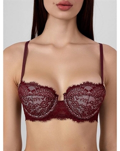 Бюстгальтер женский кружевной красный Mark formelle