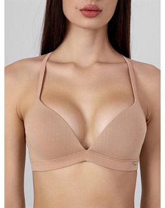 Бюстгальтер t-shirt бежевый без косточек Mark formelle