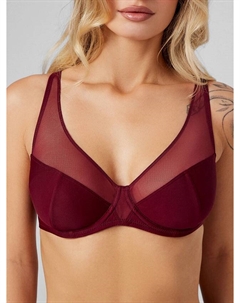 Бюстгальтер женский бордовый Mark formelle