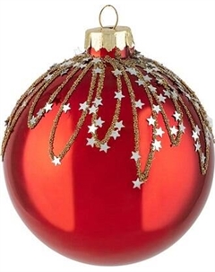 Шар новогодний Волшебная страна Конфетти 108537