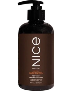 Крем для тела NICE by Septivit Amber Neroli Парфюмированный для рук и тела Nice by septivit