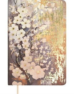 Записная книжка Escalada Сакура в медовом золоте / 67320