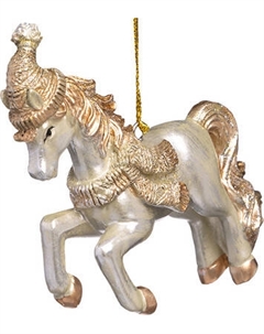 Елочная игрушка Lefard Лошадка 162-1322