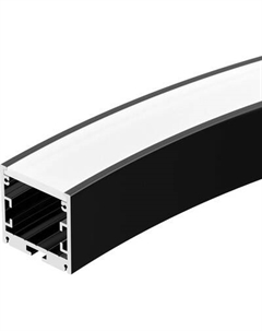 Профиль для светодиодной ленты Arlight SL-ARC-3535-D800-A90 BLACK / 027638