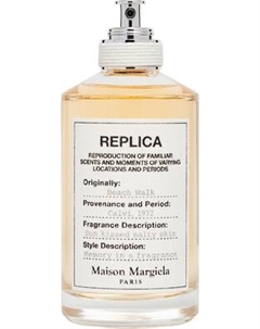 Туалетная вода Maison Margiela Martin Replica Beach Walk Maison margiela