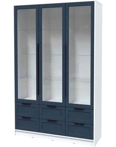 Шкаф с витриной Интерлиния Концепт Тренд КТ-ШВ3