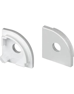 Заглушка для профиля Arlight SL-KANT-H16-S10 ROUND с отверстием / 053564