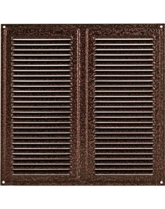 Решетка вентиляционная Нора-М 250x250 с сеткой / 19416 Нора-м