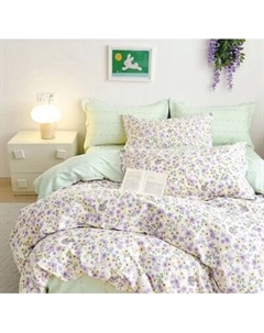 Комплект постельного белья Реноме Евро Оливковая коллекция УУ 6862