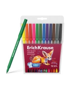 Фломастеры Erich Krause Safari Ultra Washable / 61836 Erich krause