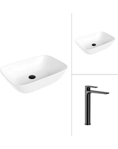 Умывальник со смесителем Lauter 21454 + Reef 21CK8678BS