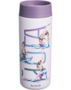 Термокружка Agness Yoga 798-114