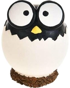 Игрушка для собак Homepet Bubble Цыпленок в яйце с пищалкой латекс / 72522