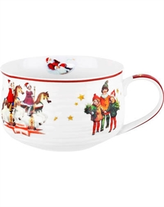 Чаша бульонная Lenardi Новый год 305-205