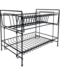 Сушилка для посуды ТД Метиз Разборная 2-х ярусная 390x236x300мм с поддоном Тд метиз