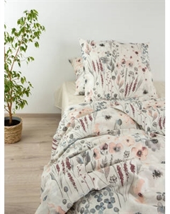 Комплект постельного белья Блакiт Этюд Евро 50х70 41262/0 617801/592641 К