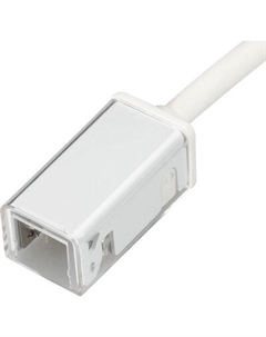 Коннектор для неона Arlight ARL-MOONLIGHT-1213-CON-POWER-MID-WIRE-WH / 029418