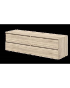 Тумба Кортекс-мебель Бари 160 4ш