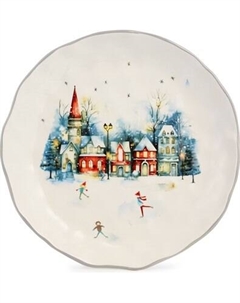 Тарелка закусочная (десертная) Agness 358-2334